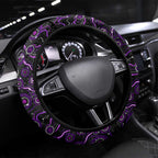 Merry Christmas AFL Fremantle Freo Steering Wheel Cover Aboriginal Santa Football Mascot