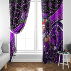 Merry Christmas AFL Fremantle Freo Window Curtain Aboriginal Santa Football Mascot