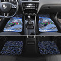Merry Christmas AFL Kangaroos Car Mats Aboriginal Santa Football Mascot