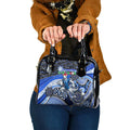 Merry Christmas AFL Kangaroos Shoulder Handbag Aboriginal Santa Football Mascot