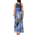 Merry Christmas AFL Kangaroos Tank Maxi Dress Aboriginal Santa Football Mascot