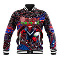 Merry Christmas AFL Demons Baseball Jacket Aboriginal Santa Football Mascot