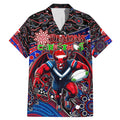 Merry Christmas AFL Demons Family Matching Mermaid Dress and Hawaiian Shirt Aboriginal Santa Football Mascot