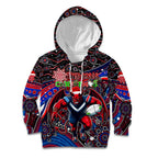 Merry Christmas AFL Demons Kid Hoodie Aboriginal Santa Football Mascot