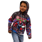 Merry Christmas AFL Demons Kid Hoodie Aboriginal Santa Football Mascot