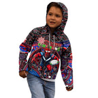 Merry Christmas AFL Demons Kid Hoodie Aboriginal Santa Football Mascot