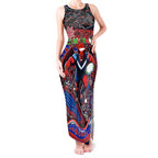 Merry Christmas AFL Demons Tank Maxi Dress Aboriginal Santa Football Mascot