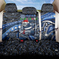 Merry Christmas AFL Cats Back Car Seat Cover Aboriginal Santa Football Mascot
