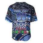 Merry Christmas AFL Cats Baseball Jersey Aboriginal Santa Football Mascot