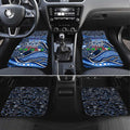 Merry Christmas AFL Cats Car Mats Aboriginal Santa Football Mascot