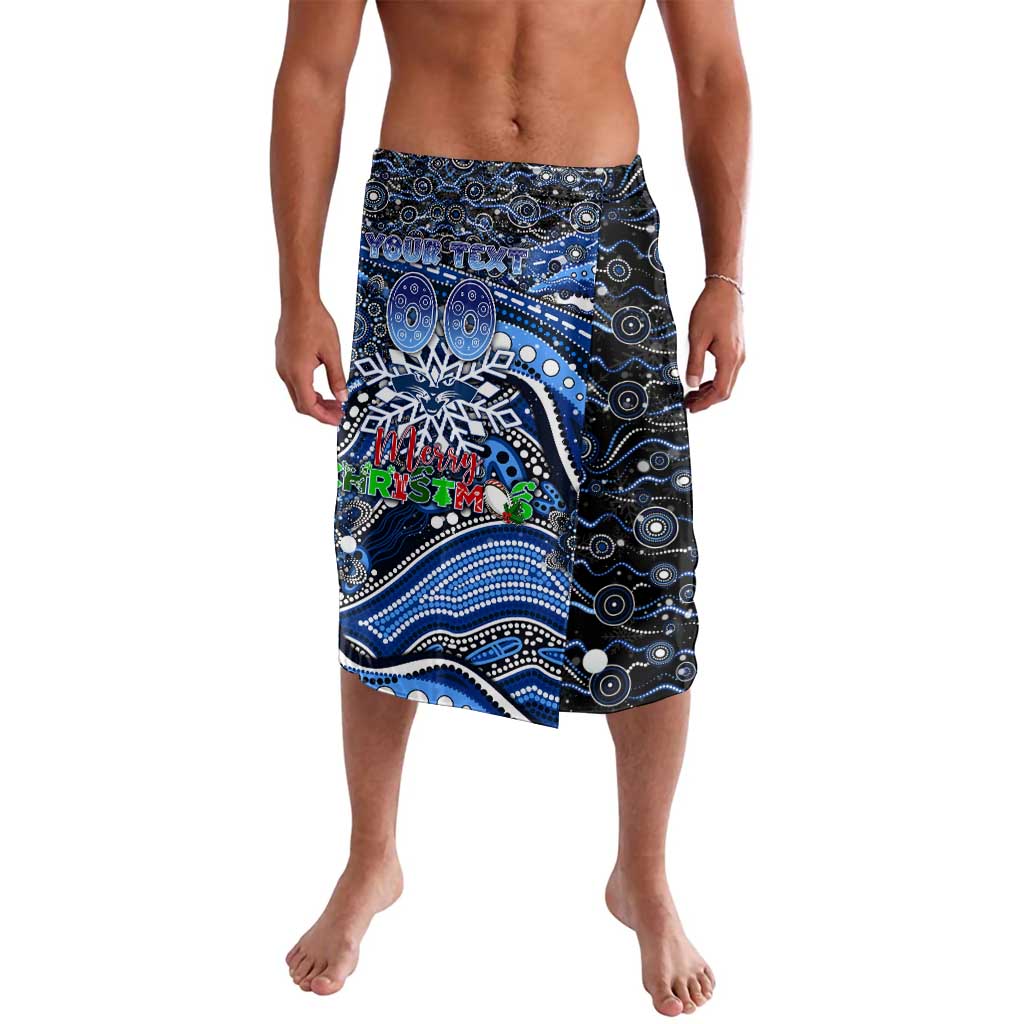 Merry Christmas AFL Cats Lavalava Aboriginal Santa Football Mascot