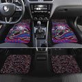 Merry Christmas AFL Bulldogs Car Mats Aboriginal Santa Football Mascot
