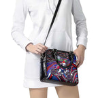 Merry Christmas AFL Bulldogs Shoulder Handbag Aboriginal Santa Football Mascot