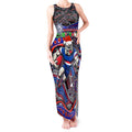 Merry Christmas AFL Bulldogs Tank Maxi Dress Aboriginal Santa Football Mascot