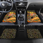 Merry Christmas AFL Giants Car Mats Aboriginal Santa Football Mascot