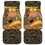 Merry Christmas AFL Giants Car Mats Aboriginal Santa Football Mascot