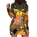 Merry Christmas AFL Giants Hoodie Dress Aboriginal Santa Football Mascot