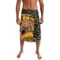 Merry Christmas AFL Giants Lavalava Aboriginal Santa Football Mascot