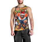 Merry Christmas AFL Giants Men Tank Top Aboriginal Santa Football Mascot