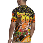 Merry Christmas AFL Giants Rugby Jersey Aboriginal Santa Football Mascot