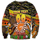 Merry Christmas AFL Giants Sweatshirt Aboriginal Santa Football Mascot