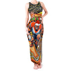 Merry Christmas AFL Giants Tank Maxi Dress Aboriginal Santa Football Mascot