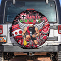 Merry Christmas AFL Saints Spare Tire Cover Aboriginal Santa Football Mascot