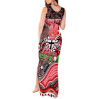 Merry Christmas AFL Saints Tank Maxi Dress Aboriginal Santa Football Mascot