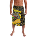 Merry Christmas AFL Richmond Tigers Lavalava Aboriginal Santa Football Mascot
