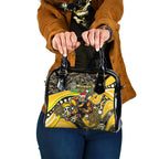 Merry Christmas AFL Richmond Tigers Shoulder Handbag Aboriginal Santa Football Mascot