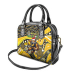 Merry Christmas AFL Richmond Tigers Shoulder Handbag Aboriginal Santa Football Mascot