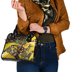 Merry Christmas AFL Richmond Tigers Shoulder Handbag Aboriginal Santa Football Mascot
