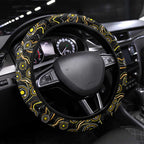 Merry Christmas AFL Richmond Tigers Steering Wheel Cover Aboriginal Santa Football Mascot
