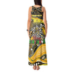 Merry Christmas AFL Richmond Tigers Tank Maxi Dress Aboriginal Santa Football Mascot