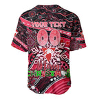 Merry Christmas AFL Swans Baseball Jersey Aboriginal Santa Football Mascot DT02