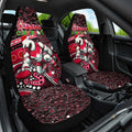 Merry Christmas AFL Swans Car Seat Cover Aboriginal Santa Football Mascot DT02