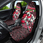 Merry Christmas AFL Swans Car Seat Cover Aboriginal Santa Football Mascot DT02
