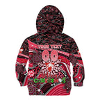 Merry Christmas AFL Swans Kid Hoodie Aboriginal Santa Football Mascot DT02