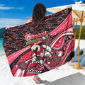 Merry Christmas AFL Swans Sarong Aboriginal Santa Football Mascot DT02