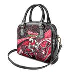 Merry Christmas AFL Swans Shoulder Handbag Aboriginal Santa Football Mascot DT02