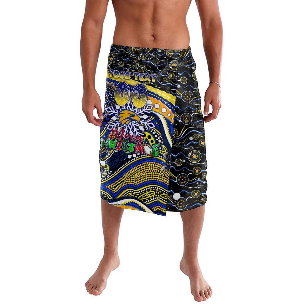 Merry Christmas AFL Eagles Lavalava Aboriginal Santa Football Mascot