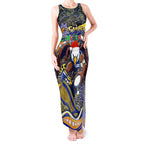 Merry Christmas AFL Eagles Tank Maxi Dress Aboriginal Santa Football Mascot
