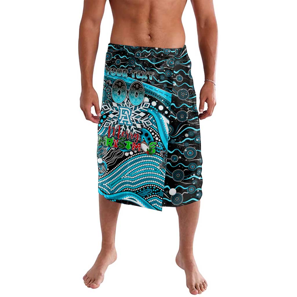 Merry Christmas AFL Power Lavalava Aboriginal Santa Football Mascot