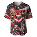 Merry Christmas AFL Bombers Baseball Jersey Aboriginal Santa Football Mascot