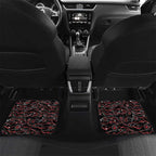 Merry Christmas AFL Bombers Car Mats Aboriginal Santa Football Mascot