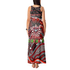 Merry Christmas AFL Bombers Tank Maxi Dress Aboriginal Santa Football Mascot
