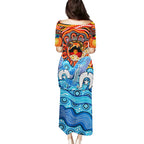 aboriginal-and-torres-strait-islands-family-matching-puletasi-dress-and-hawaiian-shirt-we-are-one