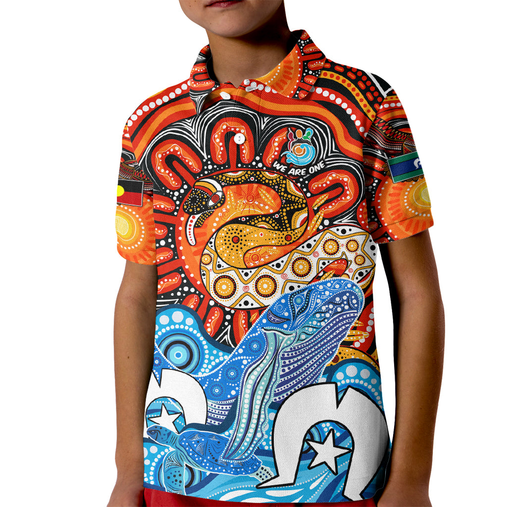 aboriginal-and-torres-strait-islands-kid-polo-shirt-we-are-one