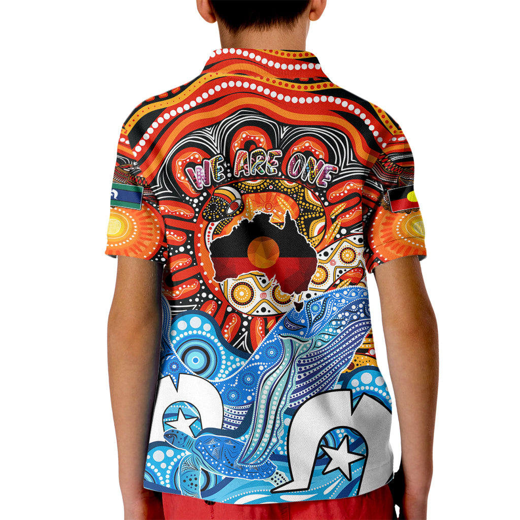 aboriginal-and-torres-strait-islands-kid-polo-shirt-we-are-one