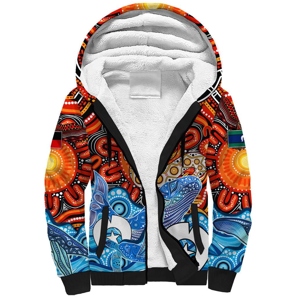aboriginal-and-torres-strait-islands-sherpa-hoodie-we-are-one